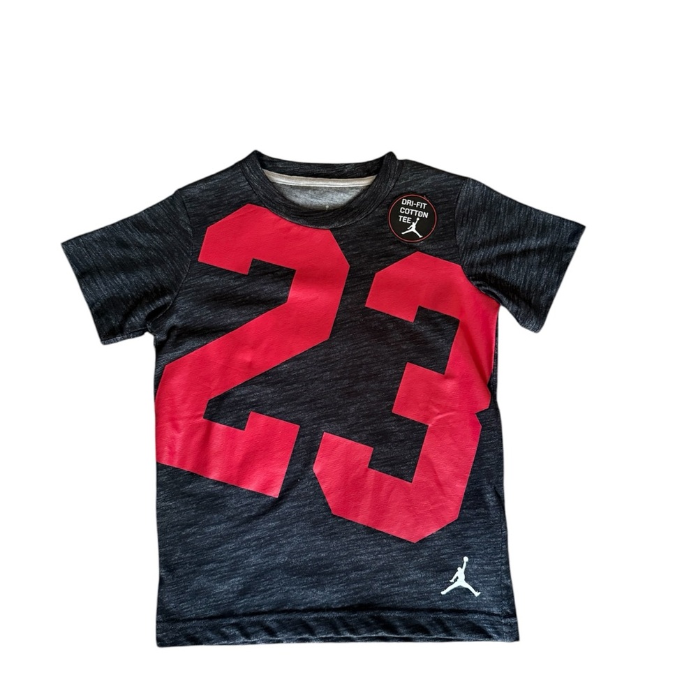 Jordan Kids Dry-Fit Cotton T-Shirt Size 5 Boys